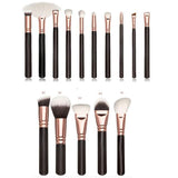 15pcs Pink Makeup Brushes